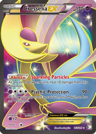 Cresselia EX (143 Full Art) (143/149) [Boundaries Crossed] Holofoil - Ultra Rare