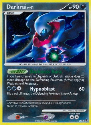 Darkrai - DP52 (DP52/56) [Diamond and Pearl Promos] Holofoil - Promo