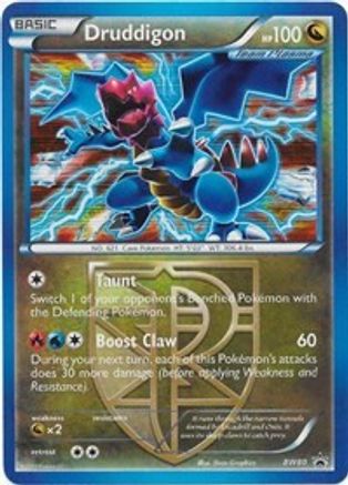 Druddigon (Team Plasma) - BW80 (BW80/101) [Black and White Promos] Holofoil - Promo
