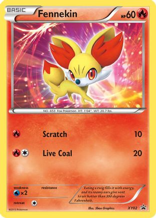 Fennekin (XY02/211) [XY Promos] Holofoil - Promo