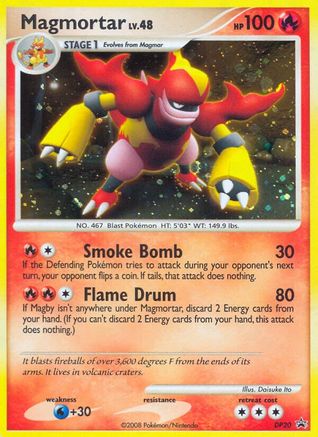 Magmortar (DP20/56) [Diamond and Pearl Promos] Holofoil - Promo