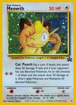 Meowth (010/53) [WoTC Promo] Holofoil - Promo