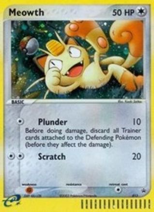 Meowth (EX Series Collector's Tin) (013/40) [Nintendo Promos] Holofoil - Promo
