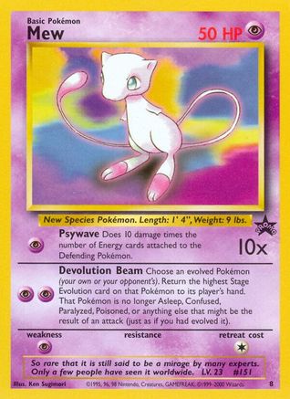 Mew (008/53) [WoTC Promo] - Promo