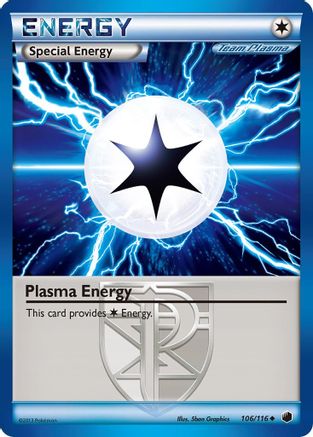 Plasma Energy (Team Plasma) (106/116) [Plasma Freeze] - Uncommon