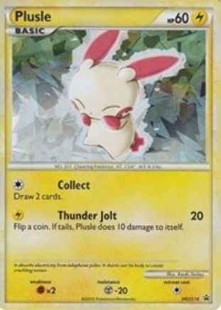 Plusle - HGSS16 (HGSS16/25) [HGSS Promos] Holofoil - Promo