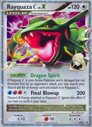 Rayquaza C LV.X - DP47 (DP47/56) [Diamond and Pearl Promos] Holofoil - Promo