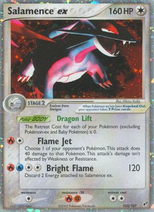 Salamence ex (103/107) [Deoxys] - Ultra Rare