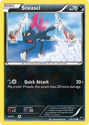 Sneasel (65/116) [Plasma Freeze] - Common
