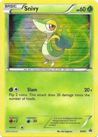 Snivy - BW01 (BW01/101) [Black and White Promos] Holofoil - Promo