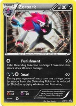 Zoroark - BW19 (BW19/101) [Black and White Promos] Holofoil - Promo