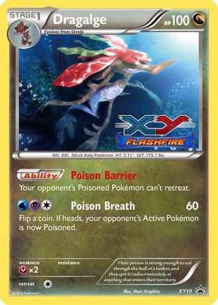 Dragalge - XY10 (Prerelease) (XY10/211) [XY Promos] Holofoil - Promo