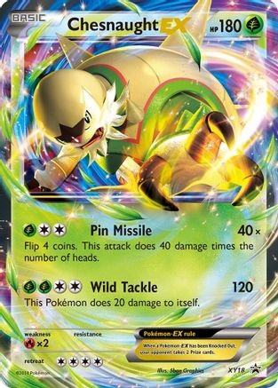 Chesnaught EX (XY18/211) [XY Promos] Holofoil - Promo