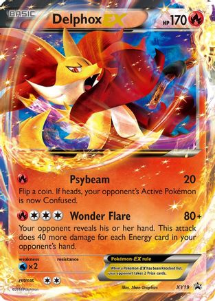 Delphox EX - XY19 (XY19/211) [XY Promos] Holofoil - Promo