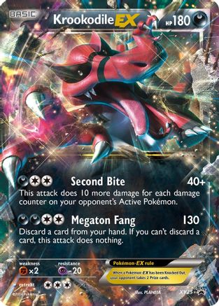 Krookodile EX (XY25/211) [XY Promos] Holofoil - Promo