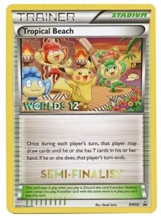 Tropical Beach - BW50 (Worlds 12) [Semi-Finalist] (BW50) [Black and White Promos] - Promo