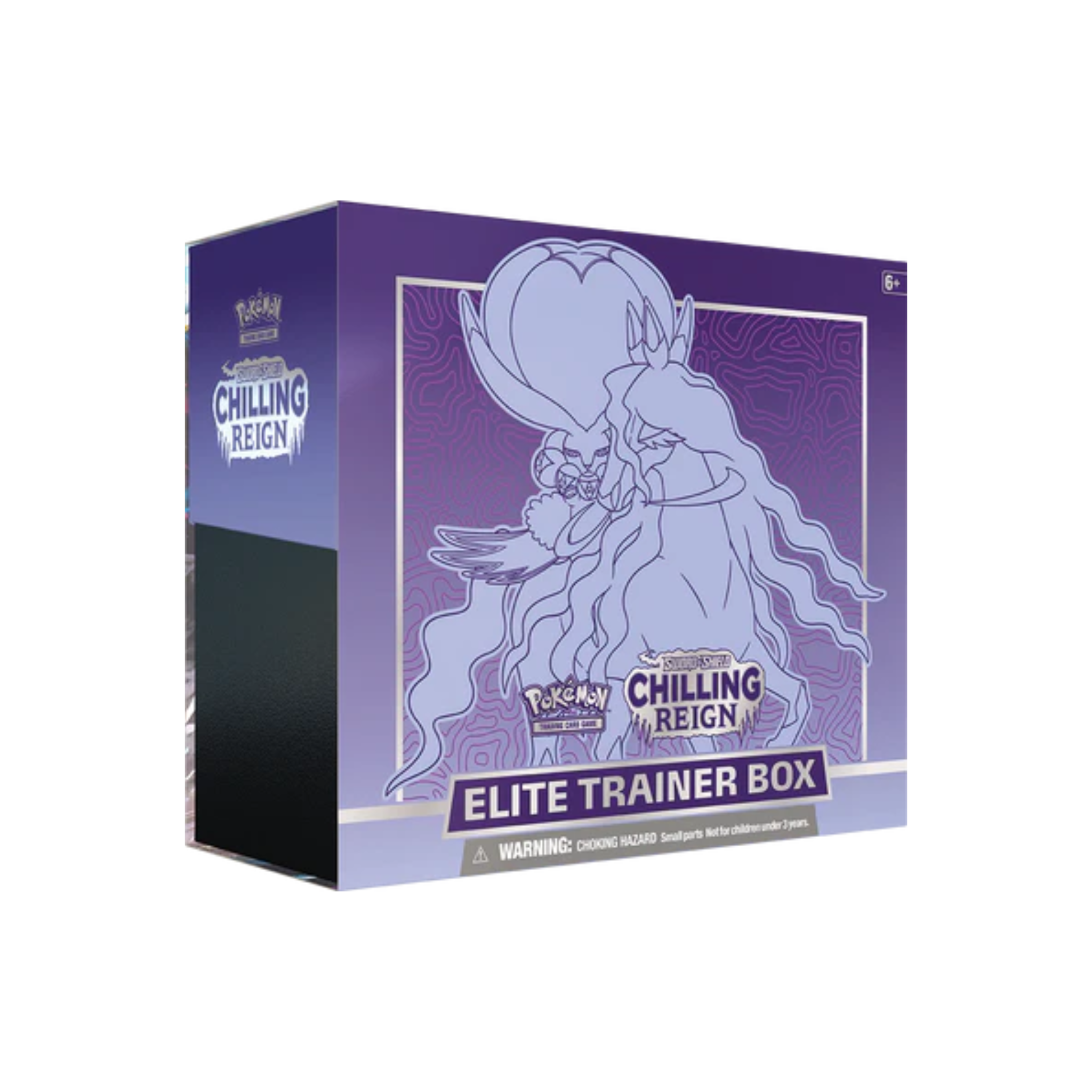 Pokemon - Sword & Shield: Chilling Reign Elite Trainer Box - Shadow Rider Calyrex