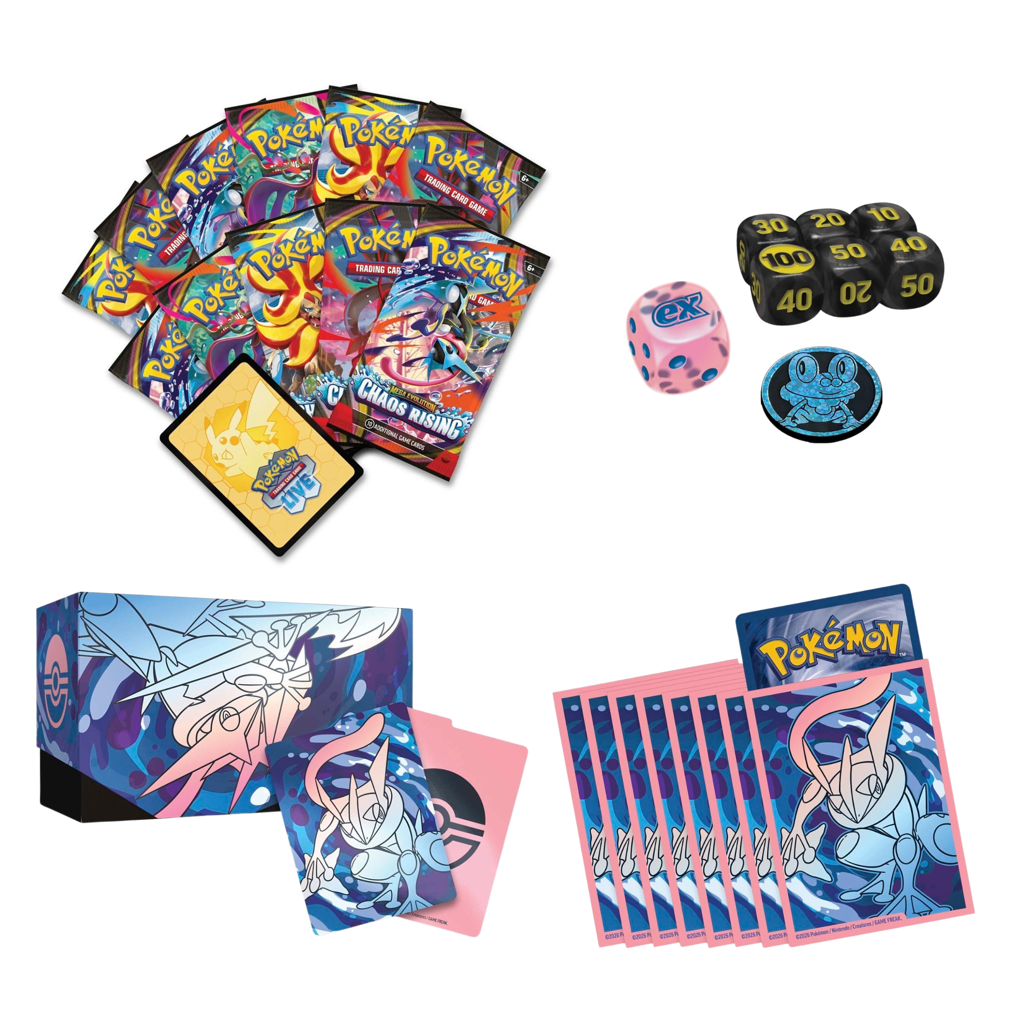 Pokemon - Mega Evolution: Chaos Rising Elite Trainer Box (Pokemon Center Exclusive)