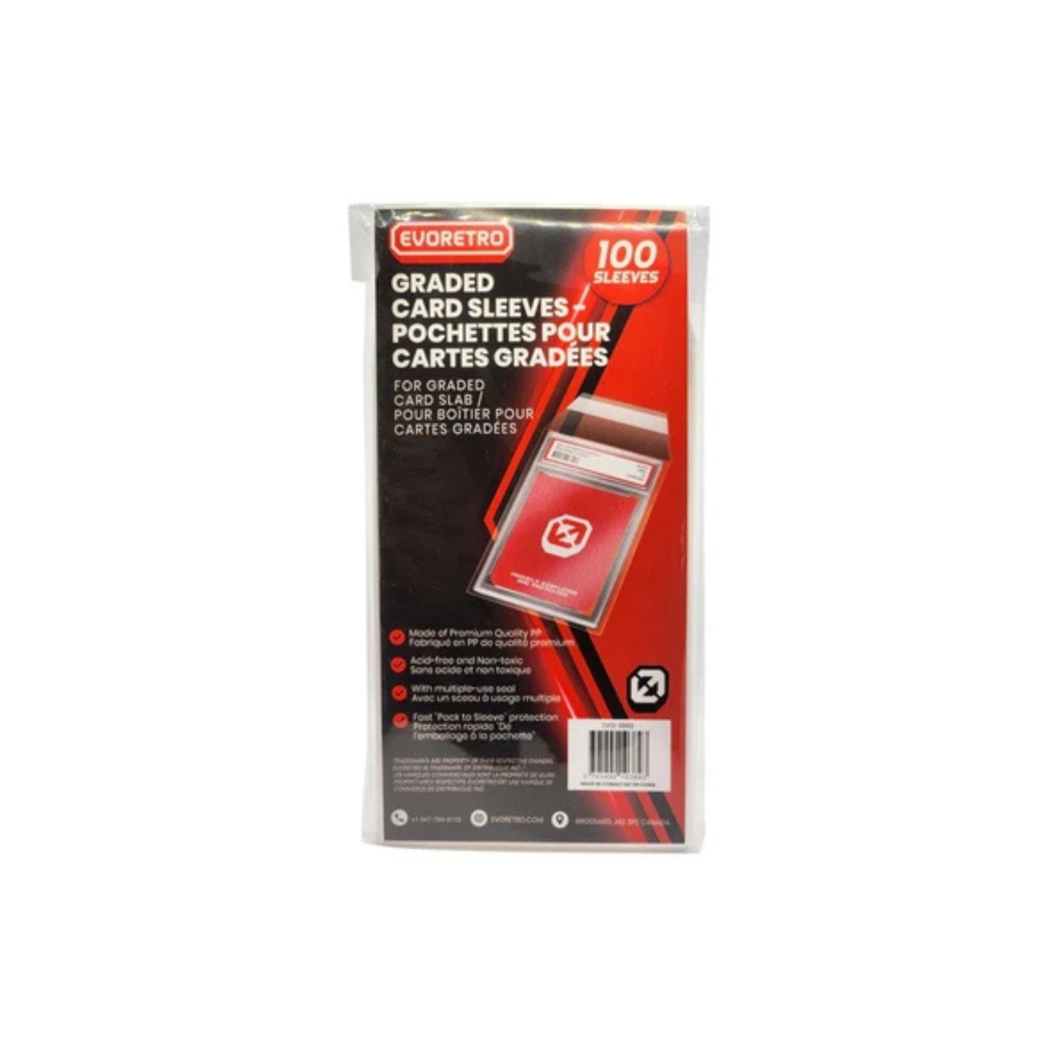 Evoretro - Graded Card Sleeves 100ct