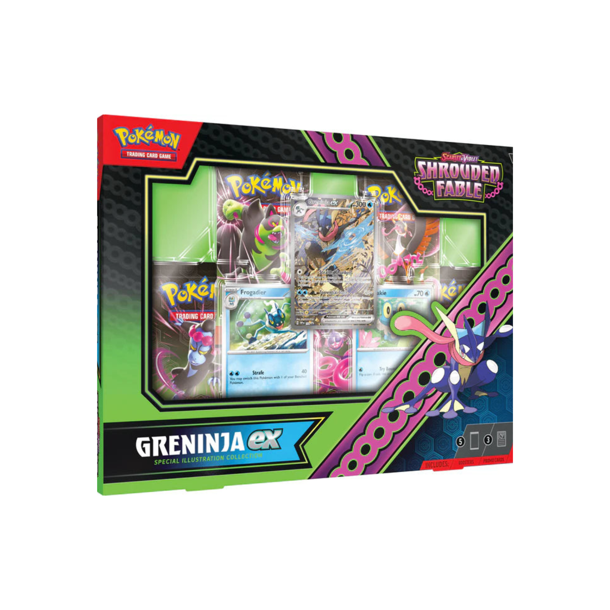 Pokemon - Scarlet & Violet: Shrouded Fable Special Illustration Collection Greninja ex