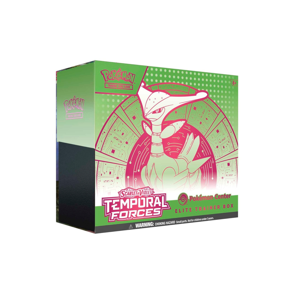 Pokemon - Scarlet & Violet: Temporal Forces Pokemon Center Elite Trainer Box - Iron Leaves