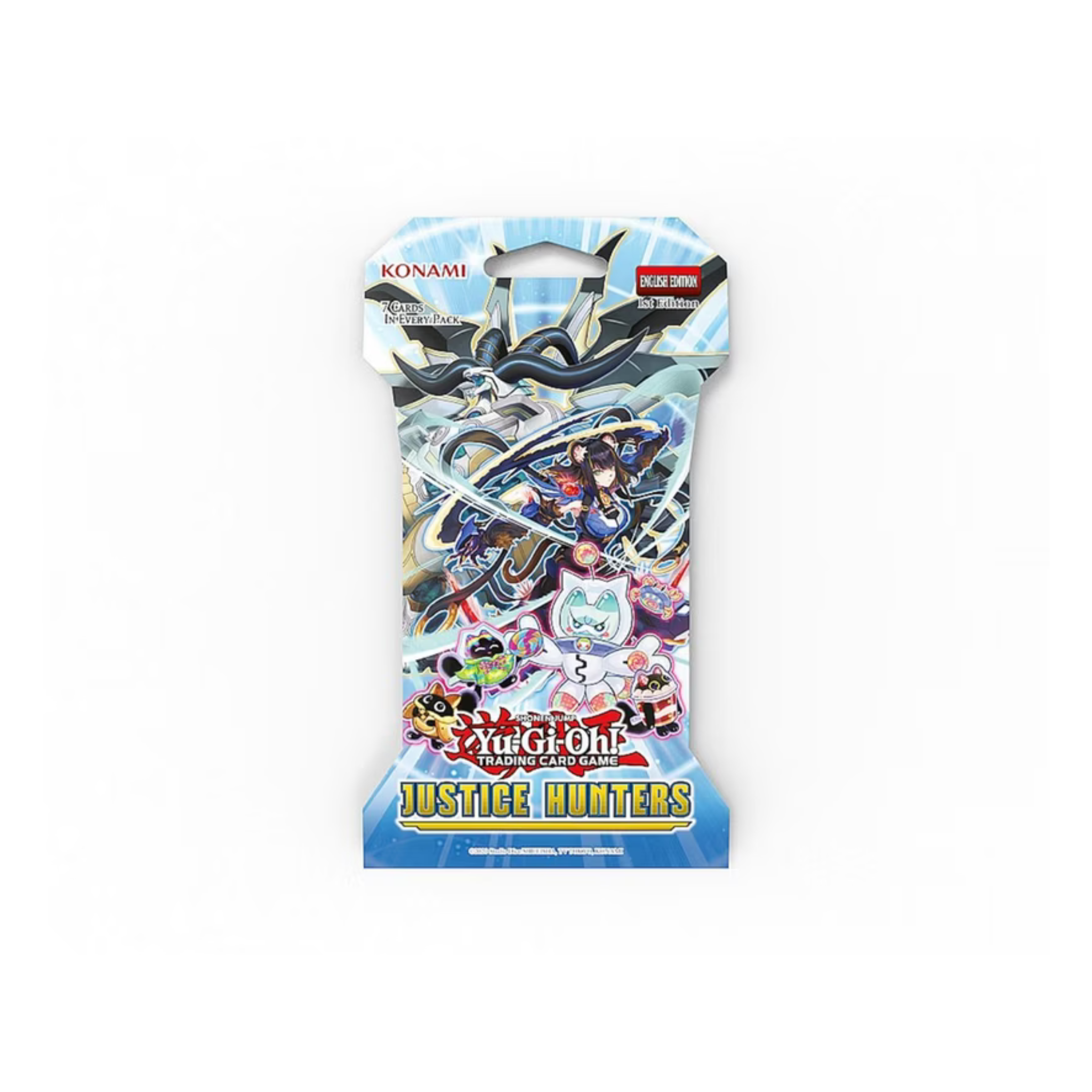 Yugioh! - Justice Hunters Sleeved Booster Pack