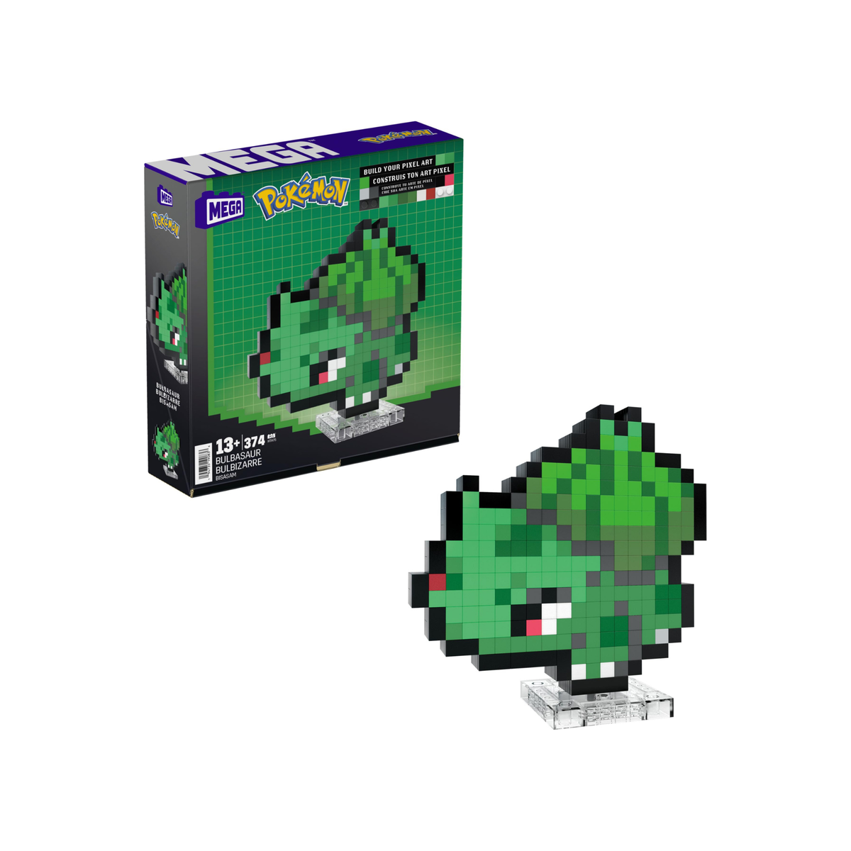 MEGA - Pokemon Action Figure Building Set (Bulbasaur)