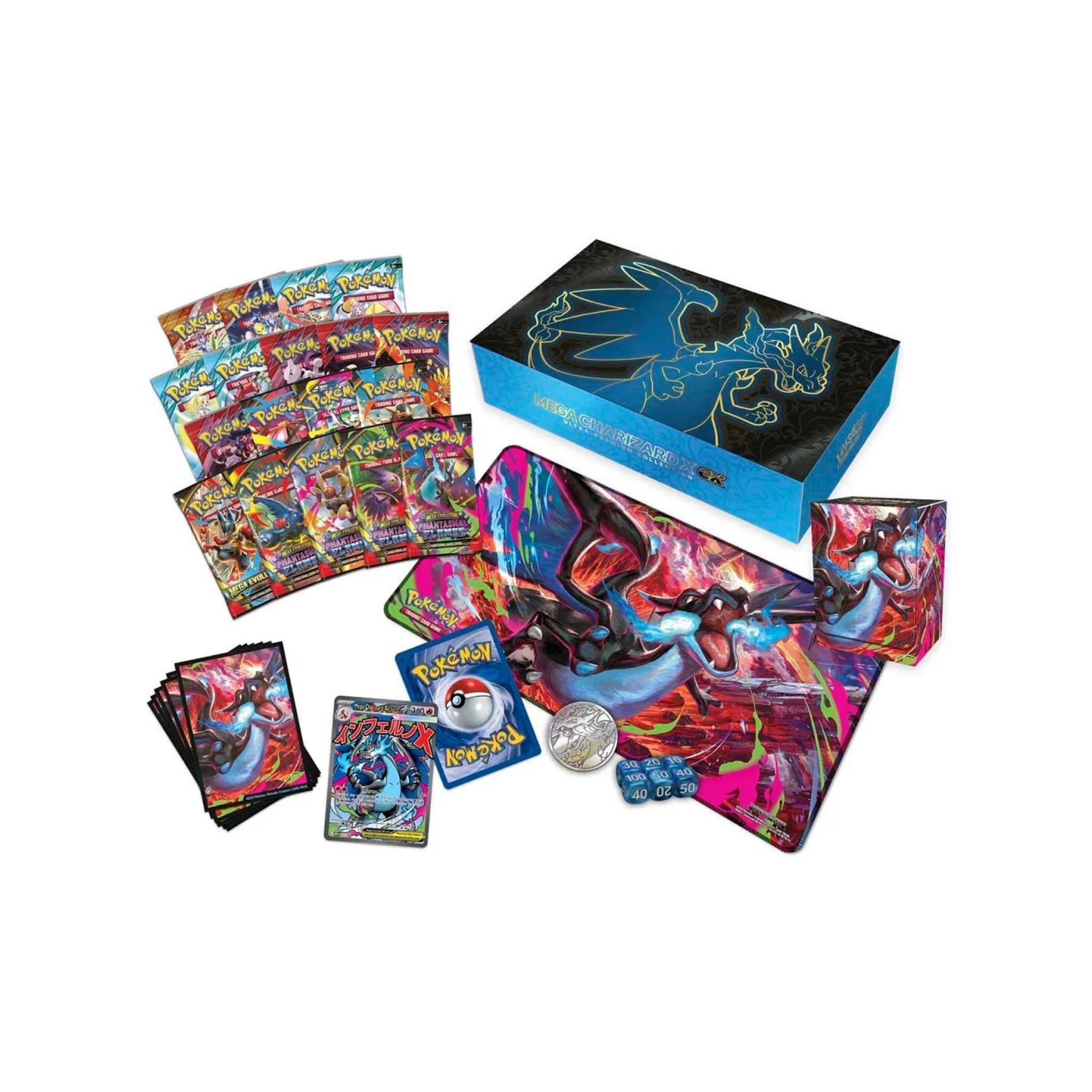 Pokemon - Mega Evolution: Mega Charizard X ex Ultra-Premium Collection