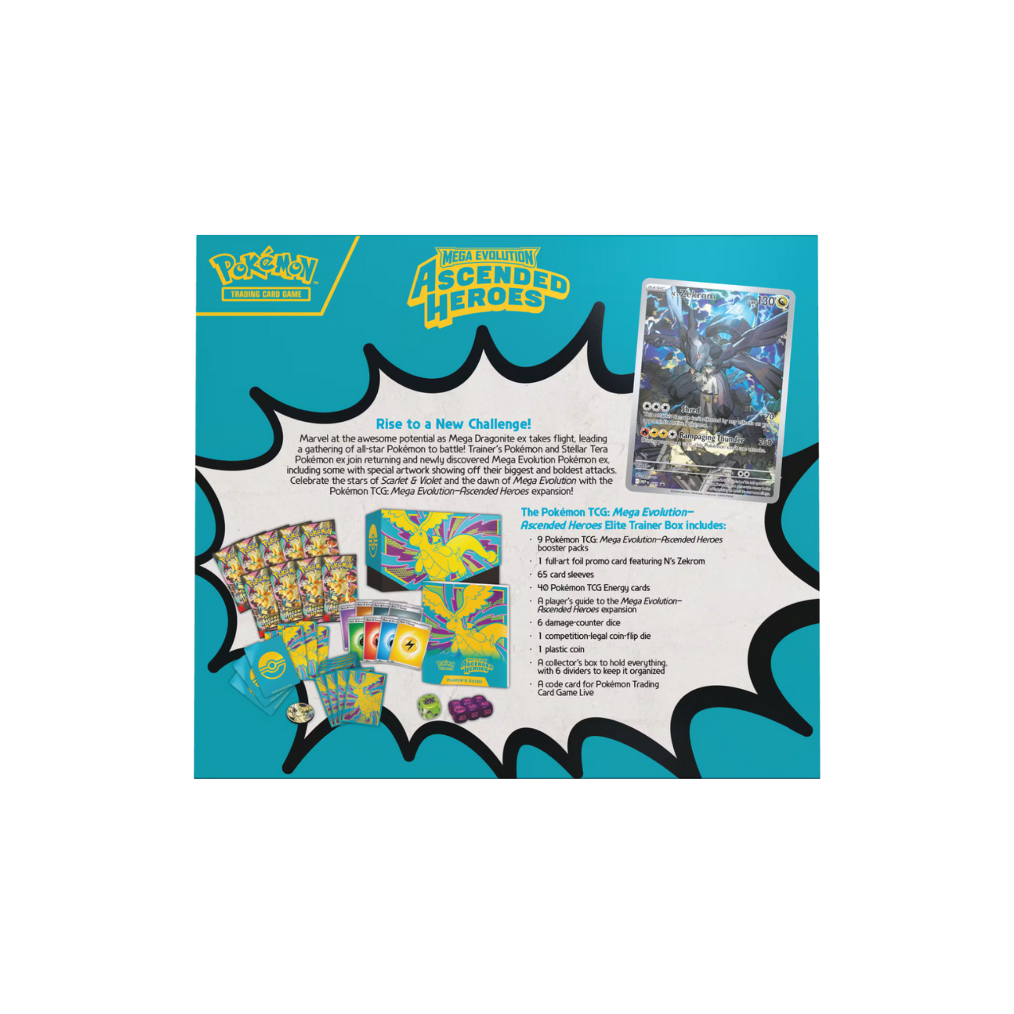Pokemon - Mega Evolution: Ascended Heroes Elite Trainer Box