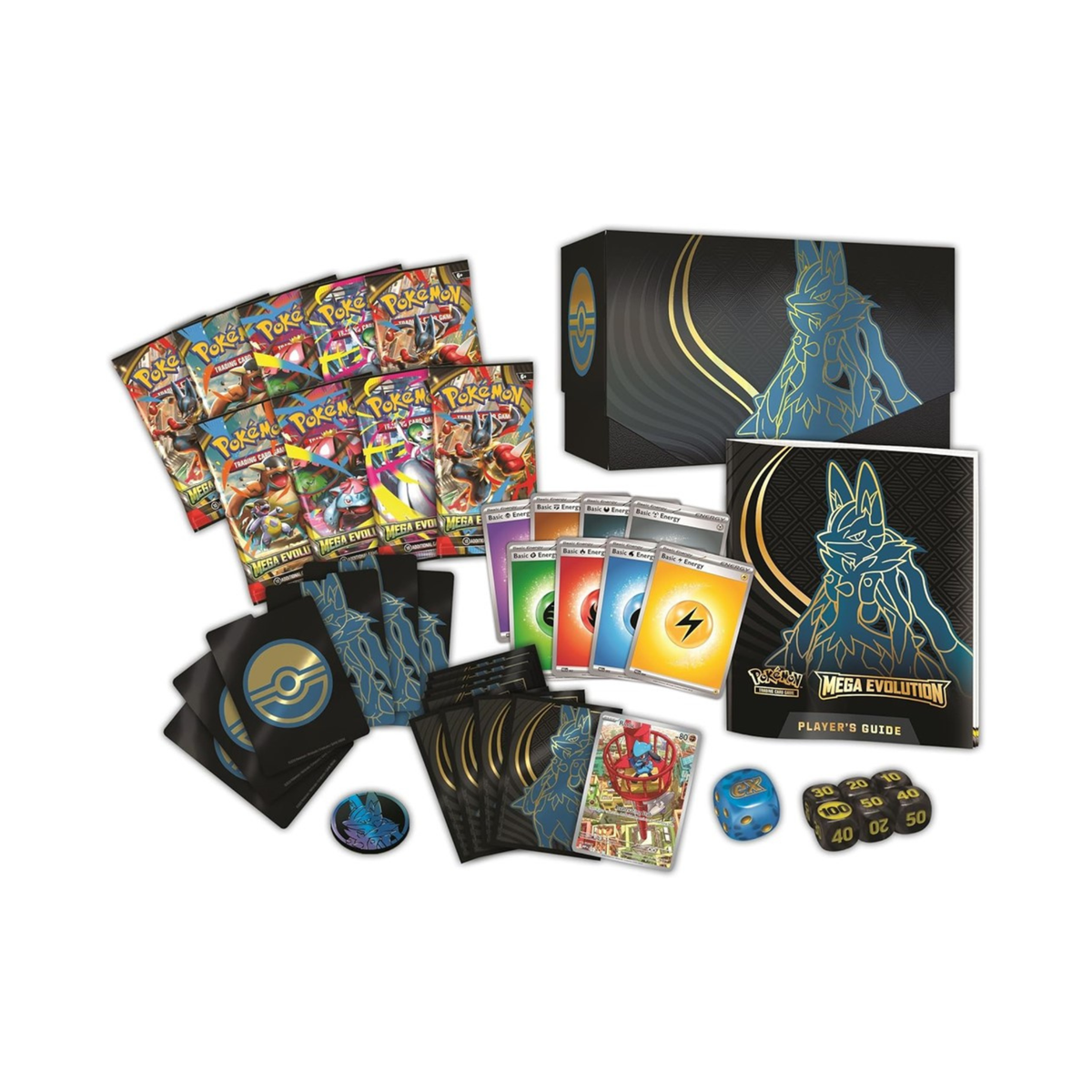Pokemon - Mega Evolution: Base Set Elite Trainer Box - Mega Lucario
