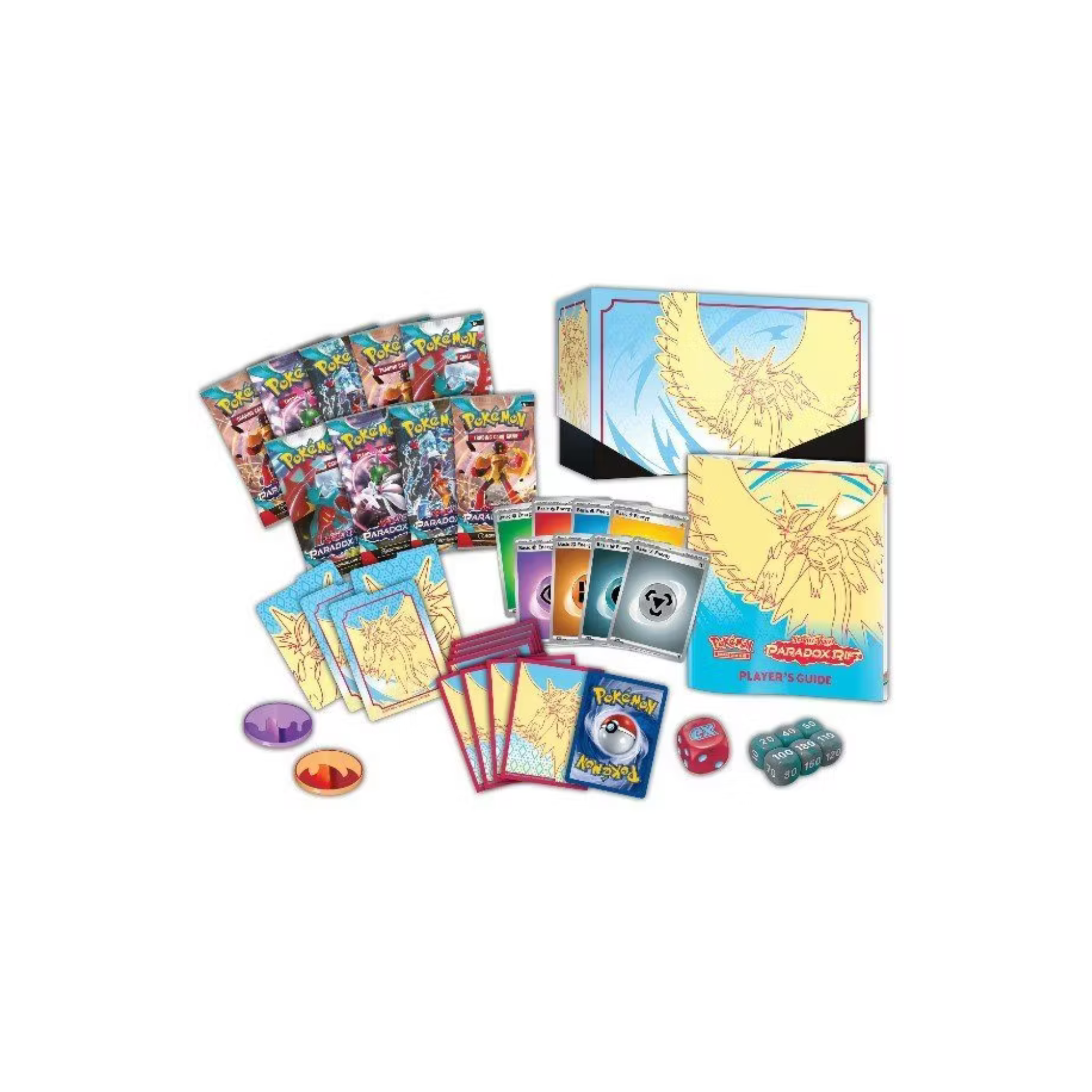 Pokemon - Scarlet & Violet: Paradox Rift Elite Trainer Box - Roaring Moon