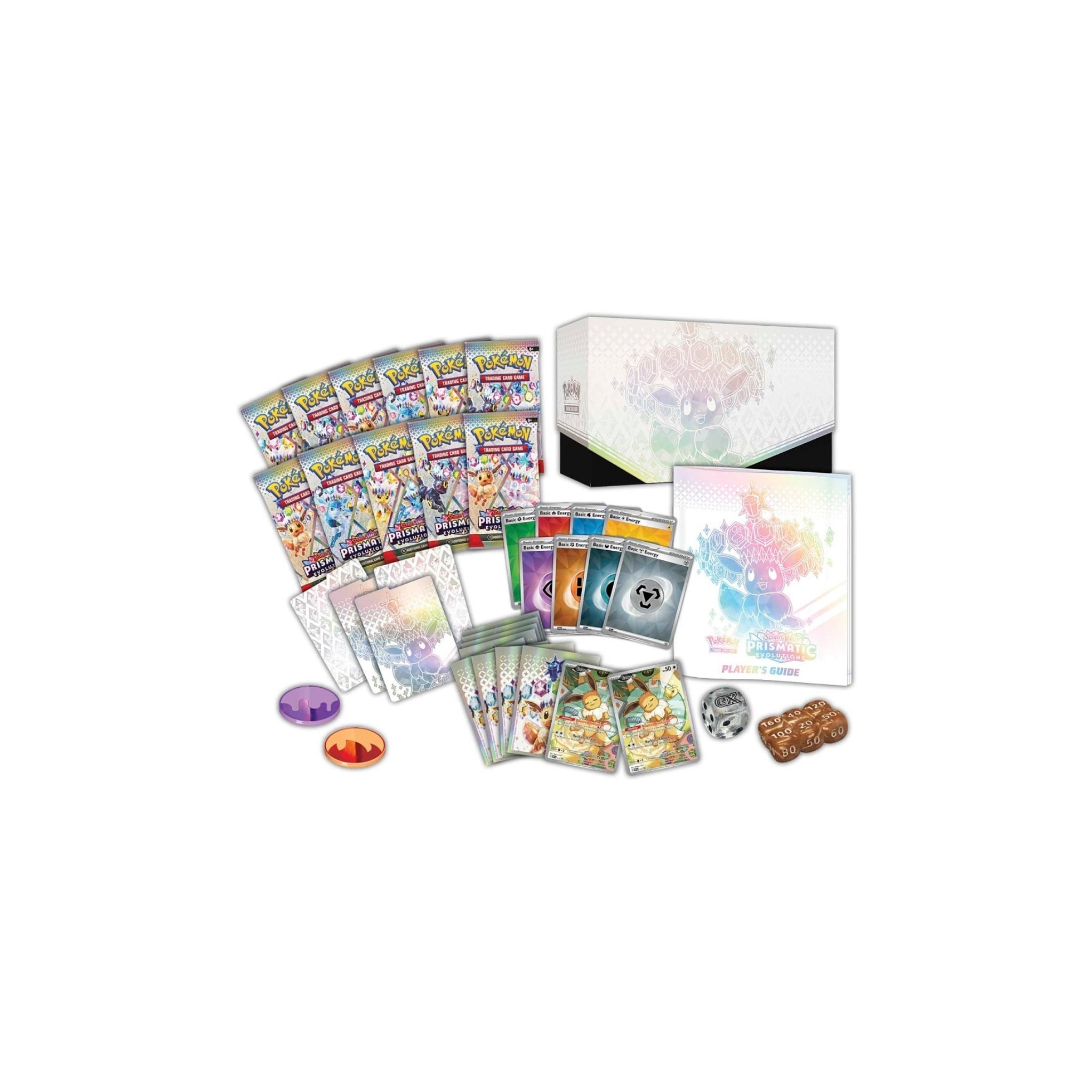 Pokemon - Scarlet & Violet: Prismatic Evolutions Elite Trainer Box (Pokemon Center Exclusive))