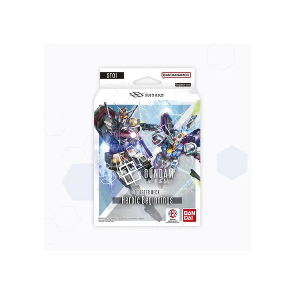 Gundam Card Game - Starter Deck - ST-01 - Heroic Beginnings