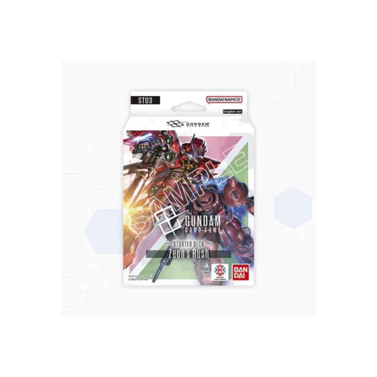 Gundam Card Game - Starter Deck - ST-03 - Zeon's Rush