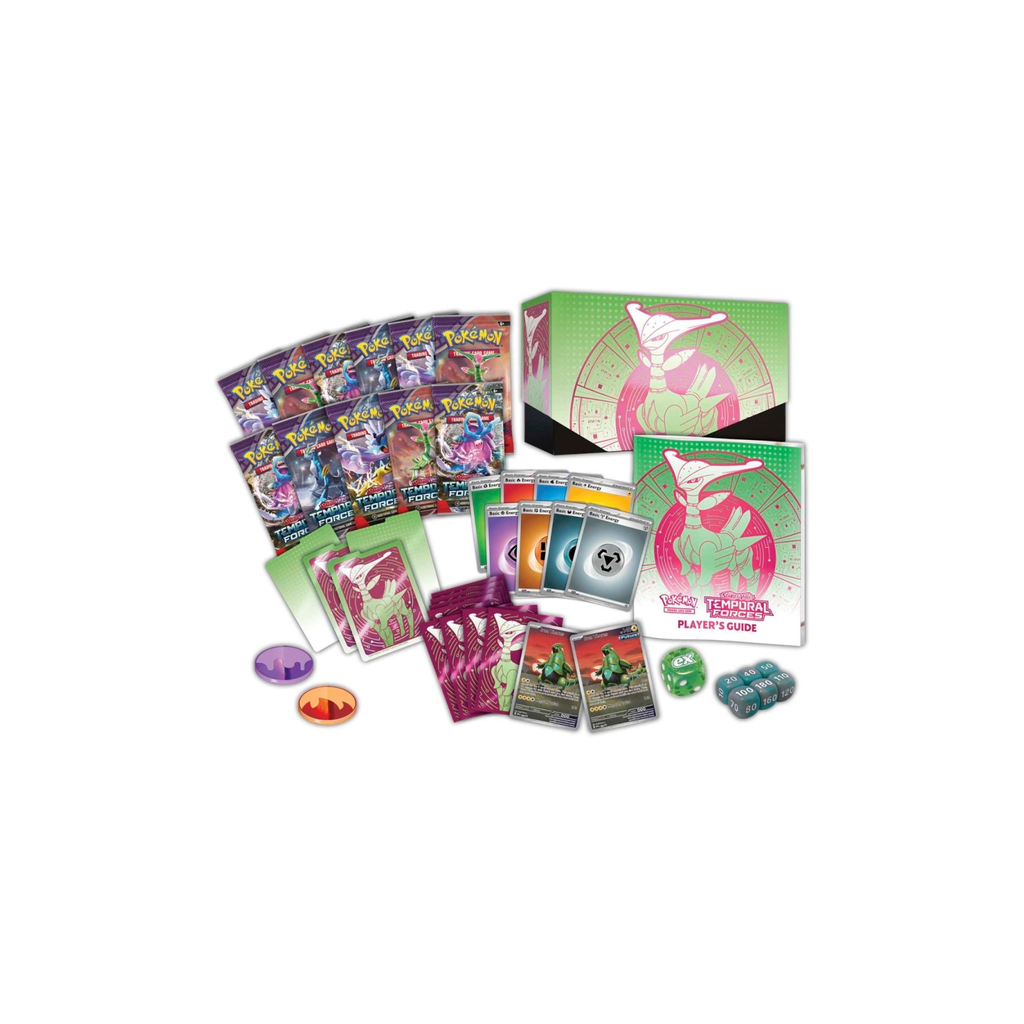 Pokemon - Scarlet & Violet: Temporal Forces Elite Trainer Box - Iron Leaves
