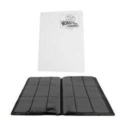 Monster - 9 POCKET WHITE MATTE BINDER