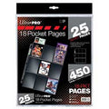 Ultra Pro - PAGES 18 POCKET TOPLOADING 25 PACK