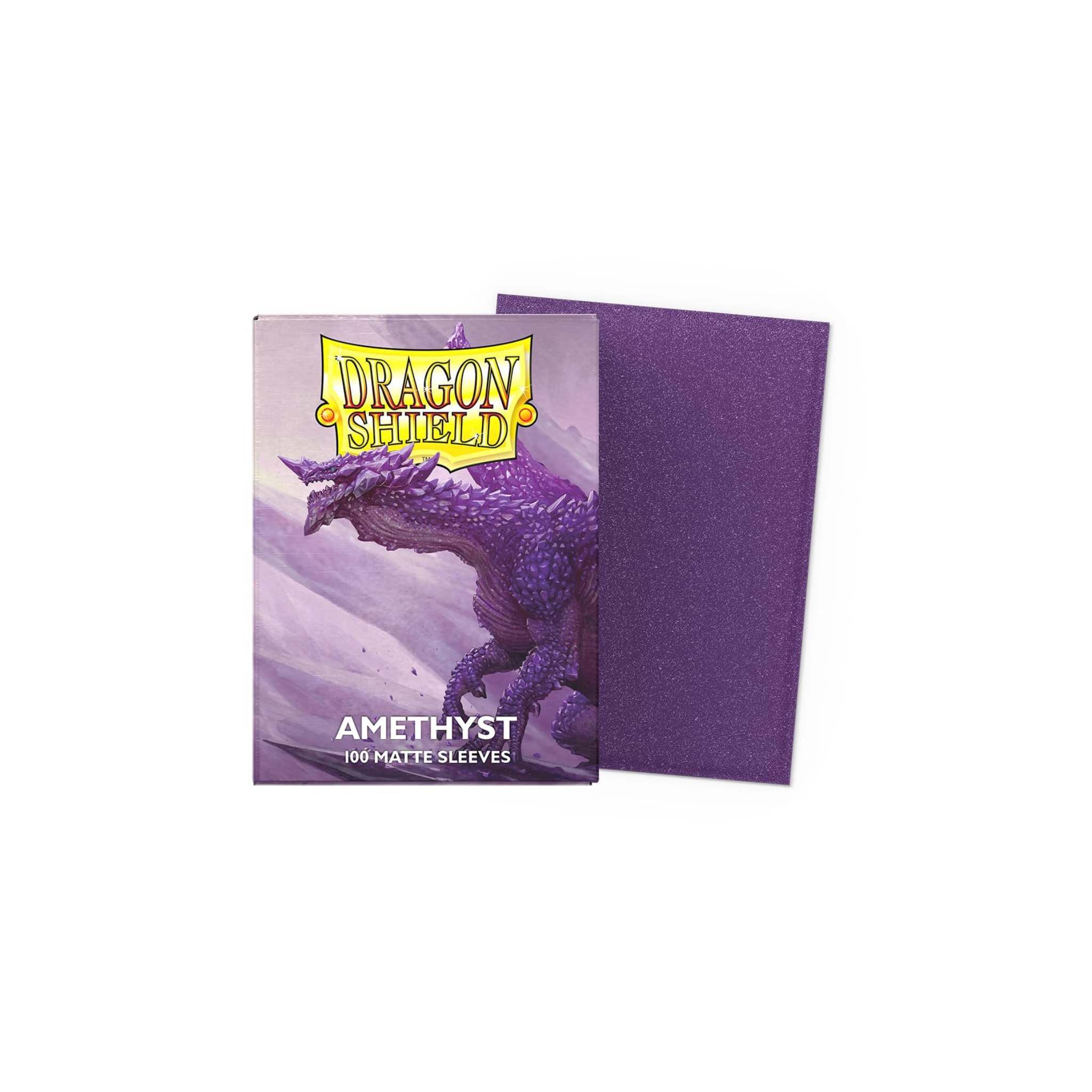 Dragon Shield - 100ct Standard Size - Amethyst Matte