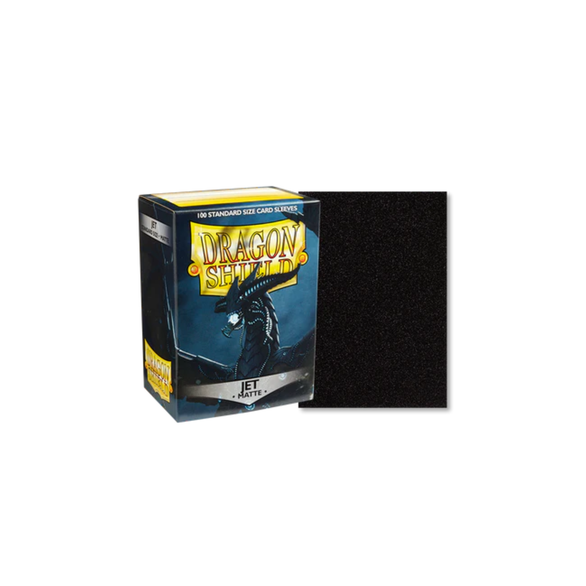 Dragon Shield - 100ct Standard Size - Jet Matte