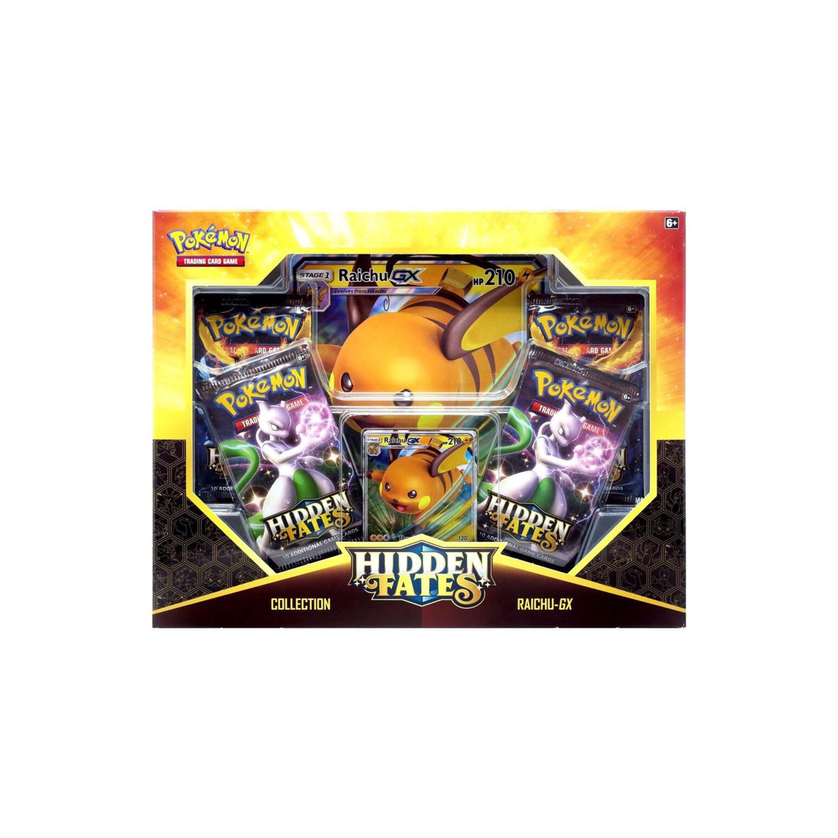 Pokemon - Hidden Fates Collection (Raichu GX)