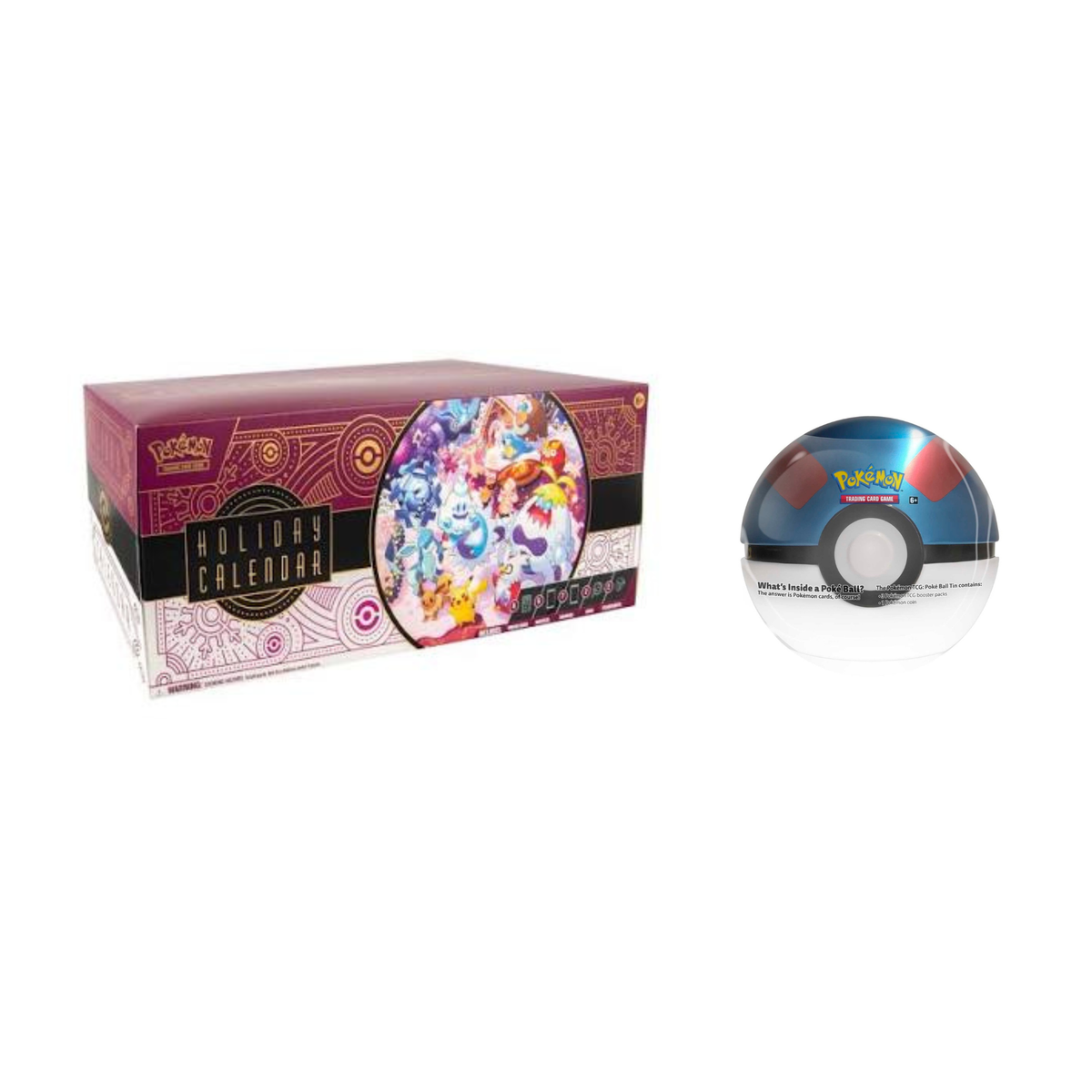 Pokemon - Holiday Calendar 2025 2-Pack