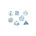 Chessex - Borealis Icicle/light blue Luminary Polyhedral 7-Dice Set