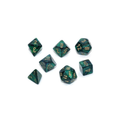 Chessex - Scarab Jade/gold Polyhedral 7-Dice Set