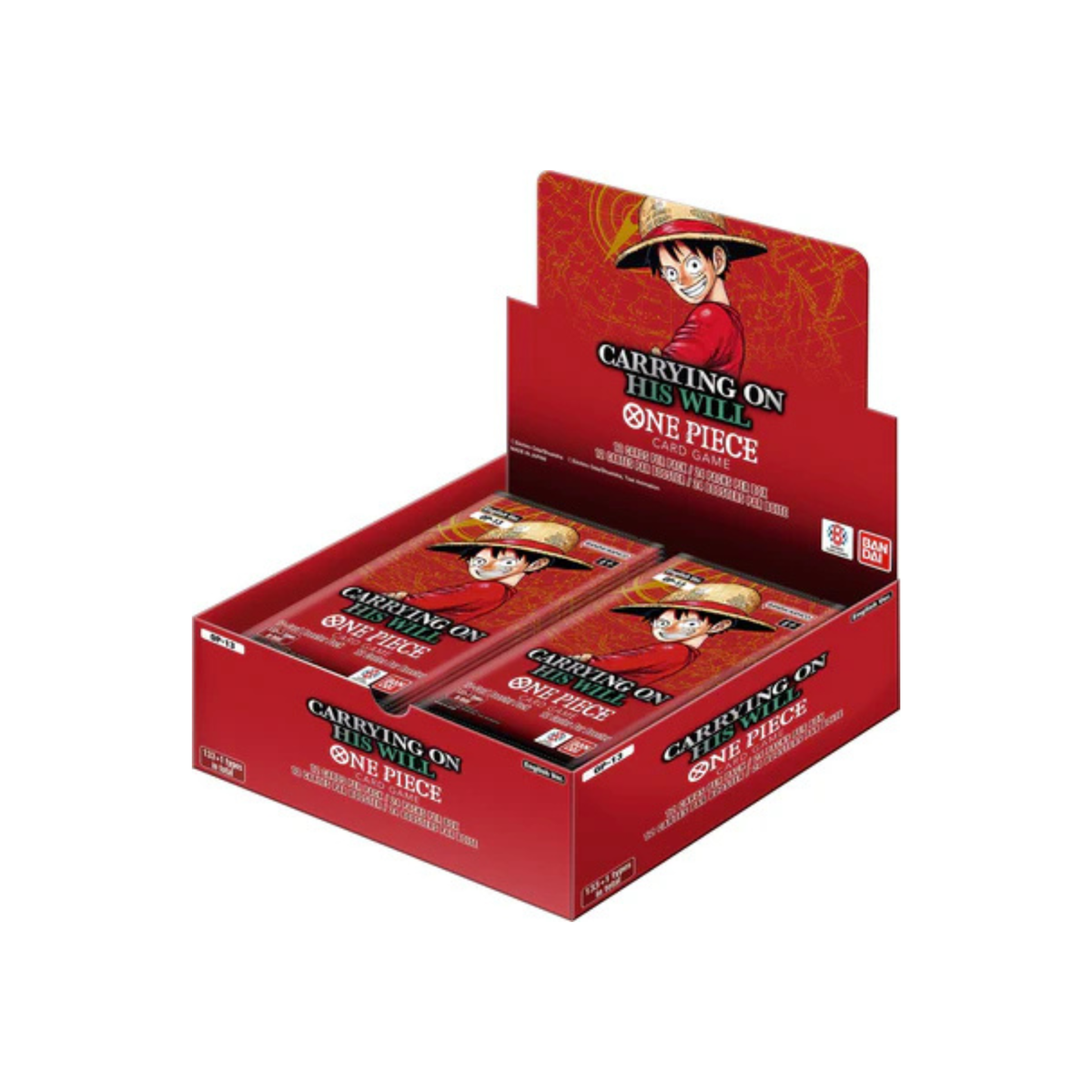 One Piece Card Game - Carrying On His Will OP-13 Booster Box