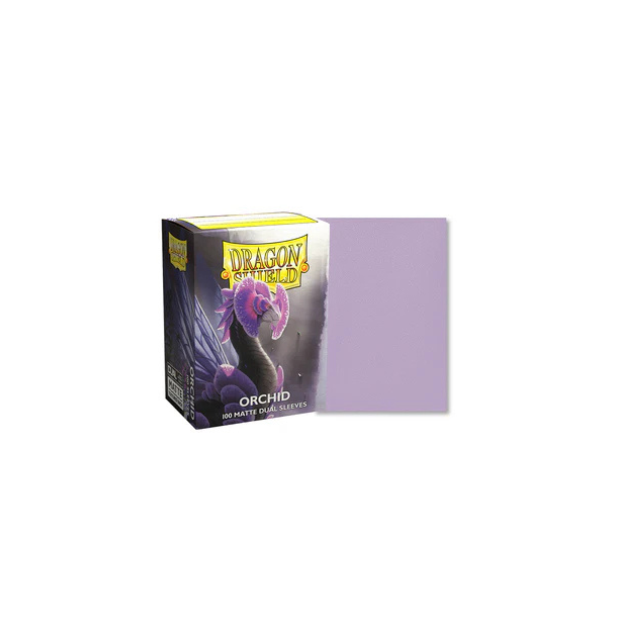 Dragon Shield - 100ct Standard Size Sleeves - Matte Dual - Orchid