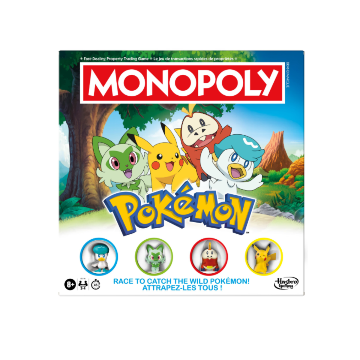 Hasbro Monopoly Classic Board Game: Pokemon Edition