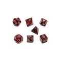 Chessex - Speckled Silver Volcano Polyhedral 7-Dice Set